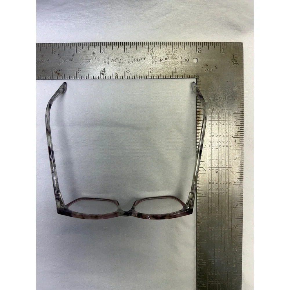 Ann Taylor Petite Eyeglasses ATP812 C03 Marbled Purple Grey Cat‎ Eye Frames